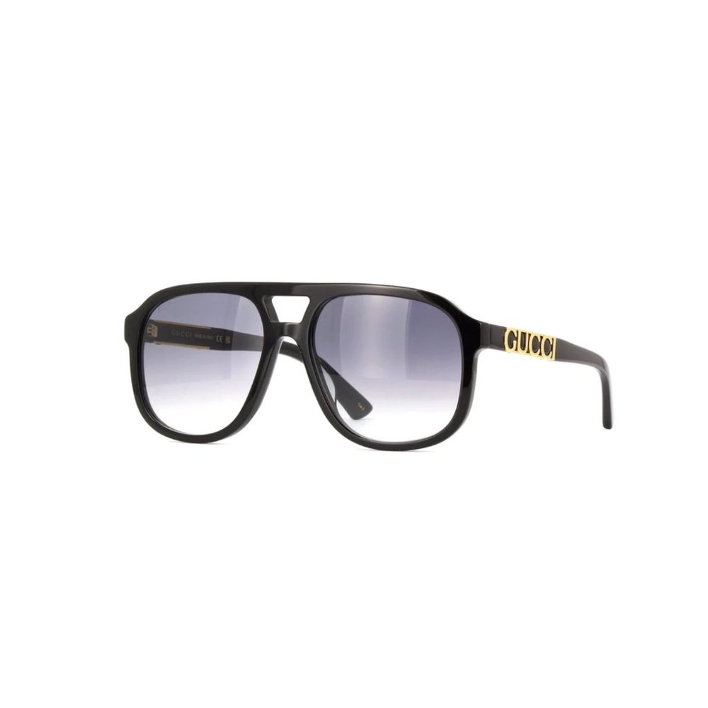 NEW GUCCI GG1188S 002 BLACK UNISEX SUNGLASSES GG 1188S 002 - Picture 3 of 7